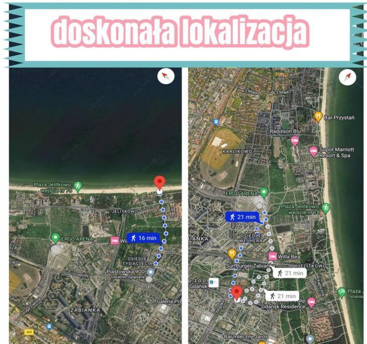 Mieszkanie Blisko Plazy W Pelni Wyposazone Apartamento Gdańsk Exterior foto